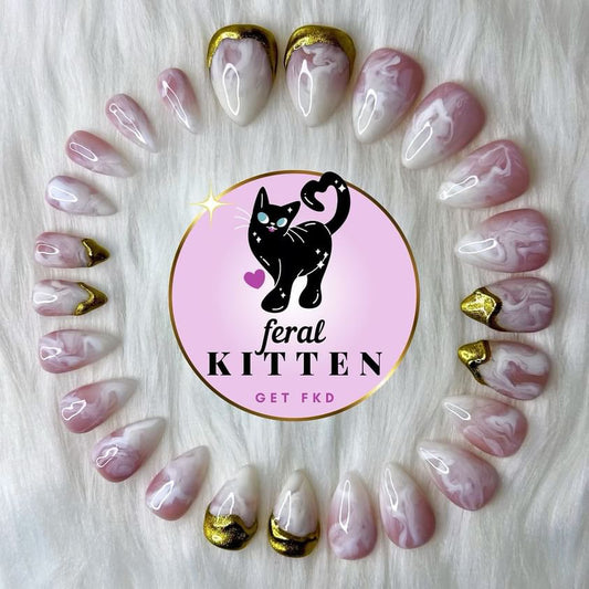 Chill Like That — Custom Press On Nails by Feral Kitten